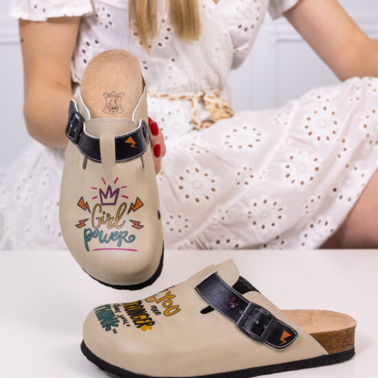 Alternative view of Ортопедични чехли Girl Power със стелка от естествена кожа 700108