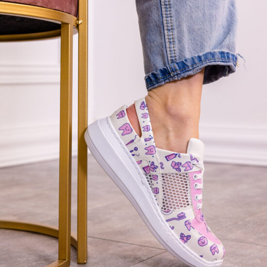 Alternative view of Медицински маратонки Smile с отворена пета 600003