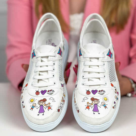 Работни маратонки Kinder garden с отворена пета 600006 /