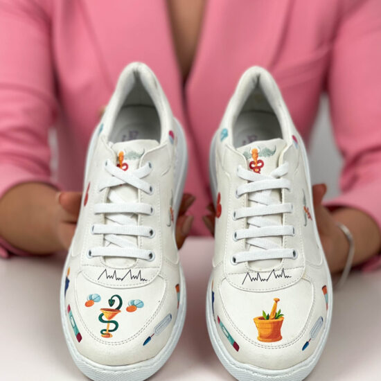 Alternative view of Работни маратонки за аптека Pharmacy 600011