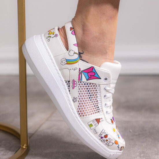 Alternative view of Работни маратонки Kinder garden с отворена пета 600006