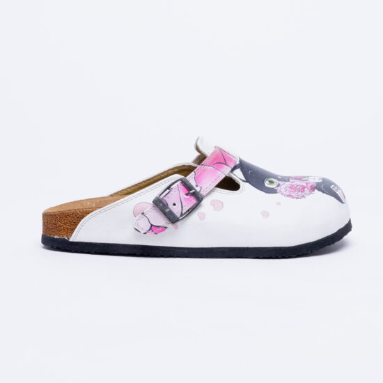 Yin&Yang Ортопедични чехли със стелка от естествена кожа /