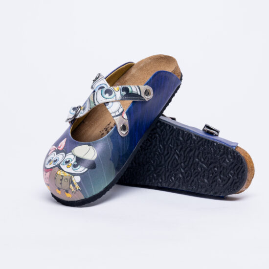 Penguin Ортопедични чехли със стелка от естествена кожа /