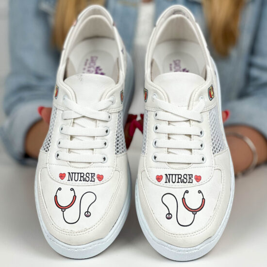 Медицински маратонки Nurse с отворена пета 600012 /