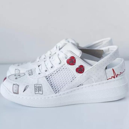 Медицински маратонки Doctor с отворена пета 600002 /