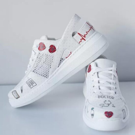 Медицински маратонки Doctor с отворена пета 600002 /