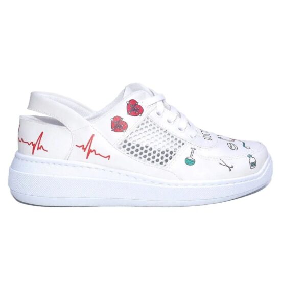 Медицински маратонки Doctor с отворена пета 600002 /