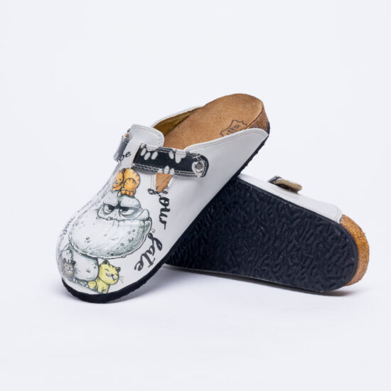 Can't Escape Ортопедични чехли със стелка от естествена кожа /