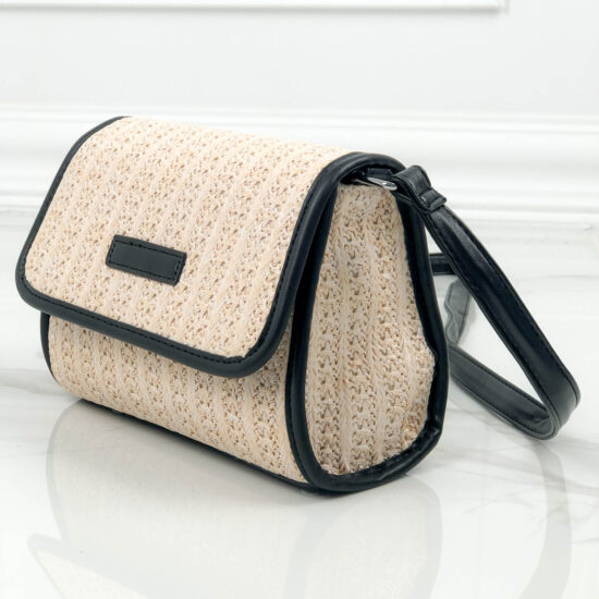 Alternative view of Малка дамска черна чанта Paolo 20055BL