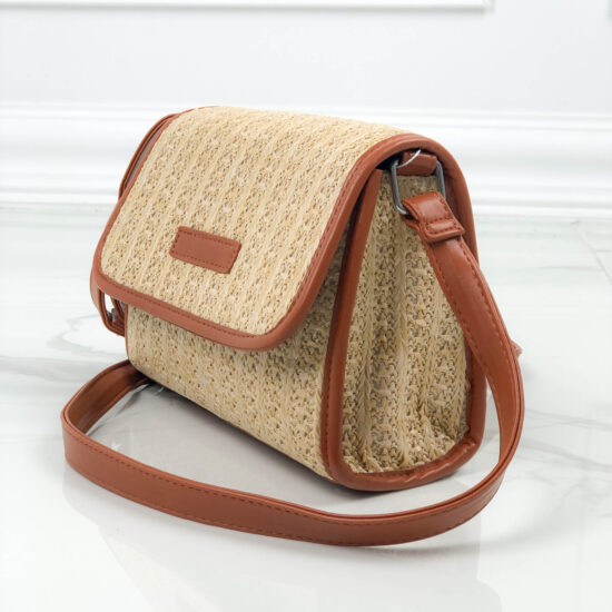 Alternative view of Малка дамска кафява чанта Paolo 20055NH