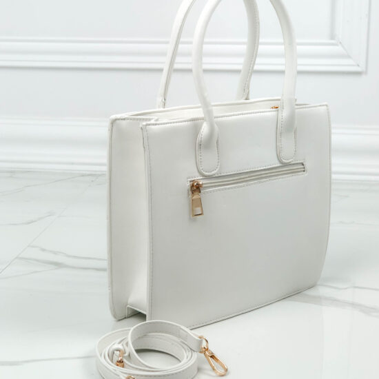 Alternative view of Средно голяма бяла чанта Kia 20043WH