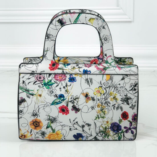 Средно голяма бяла чанта от еко кожа Ciela 20052WH