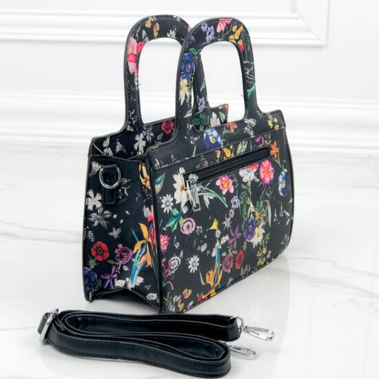 Alternative view of Средно голяма черна чанта от еко кожа Ciela 20052BL