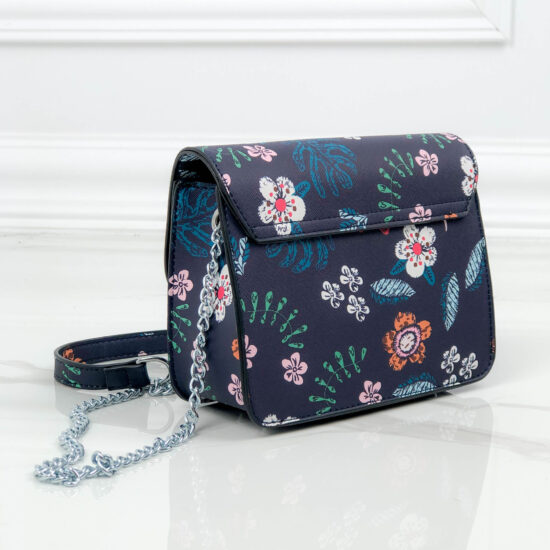 Alternative view of Малка синя чанта през рамо Floral 20042LU