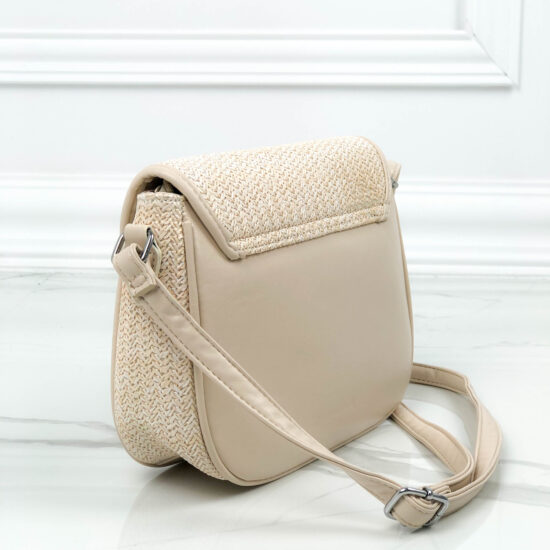 Alternative view of Средно голяма бежова чанта Cosimo 20056EE