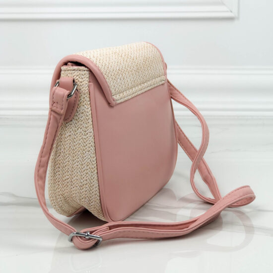 Alternative view of Средно голяма розова чанта Cosimo 20056PK