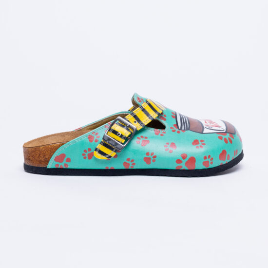 Greedy Fox Ортопедични чехли със стелка от естествена кожа /