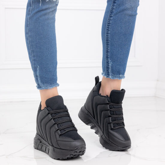 Alternative view of Дамски маратонки със скрита платформа Nerono 10556