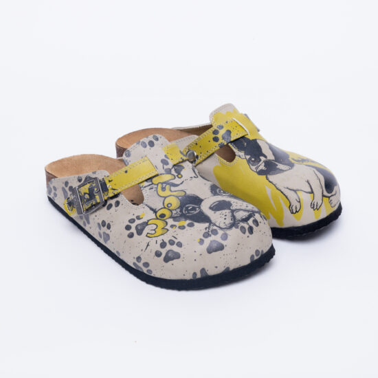 Alternative view of Ортопедични чехли  със стелка от естествена кожа