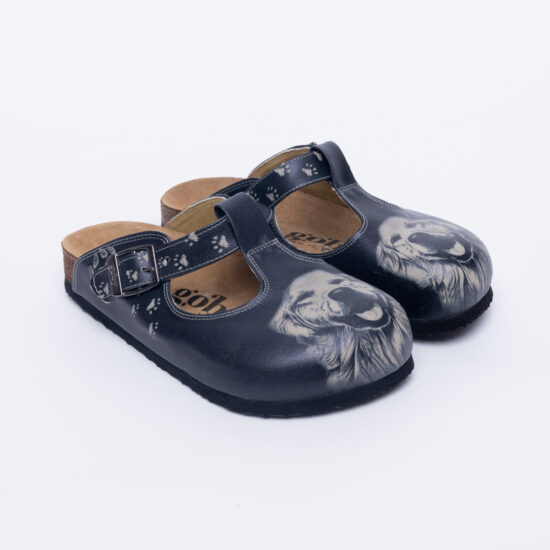 Alternative view of Ортопедични чехли със стелка от естествена кожа