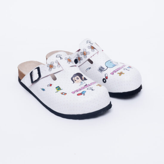 Alternative view of Ортопедични чехли със стелка от естествена кожа