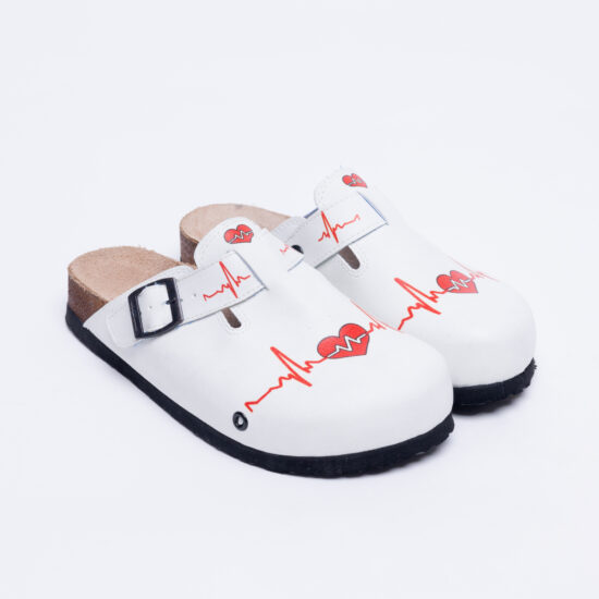 Alternative view of Ортопедични чехли със стелка от естествена кожа