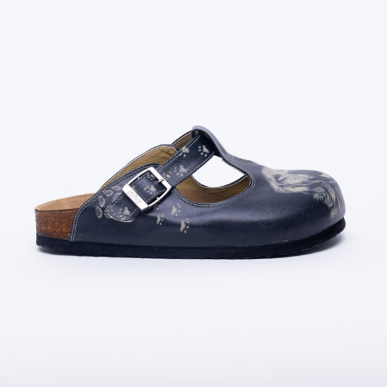 Ортопедични чехли със стелка от естествена кожа /