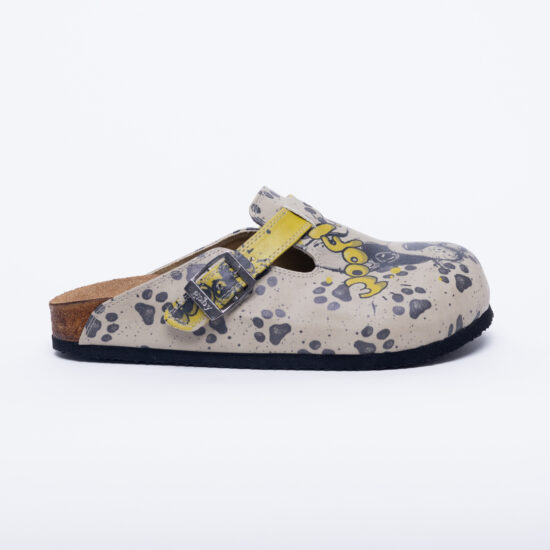 Ортопедични чехли със стелка от естествена кожа /