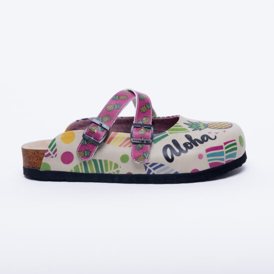 Ортопедични чехли със стелка от естествена кожа /