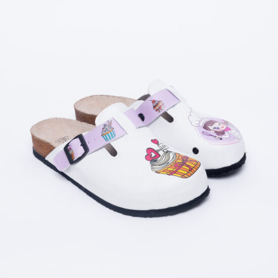 Alternative view of Ортопедични чехли със стелка от естествена кожа