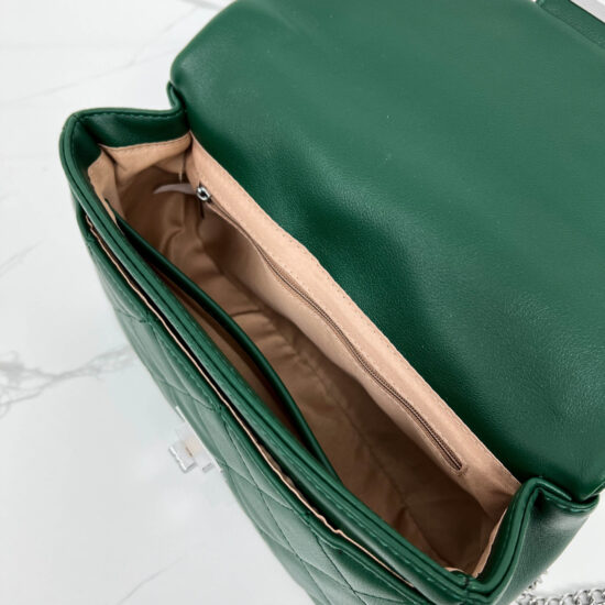 Alternative view of Зелена чанта за през рамо 20072