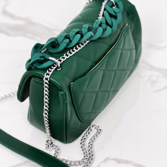 Зелена чанта за през рамо 20072 /