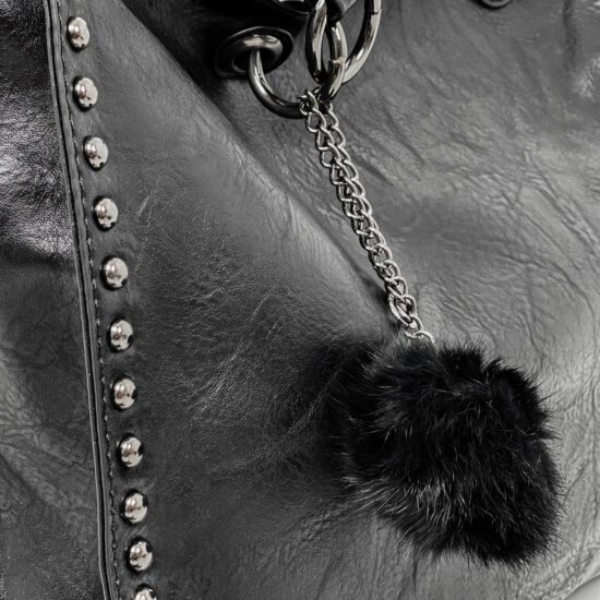 Дамска чанта с капси 20063 /