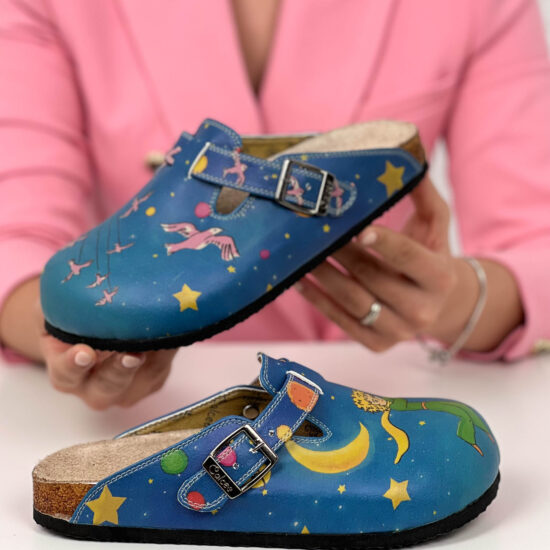 Alternative view of Ортопедични чехли Little Prince със стелка от естествена кожа 700190