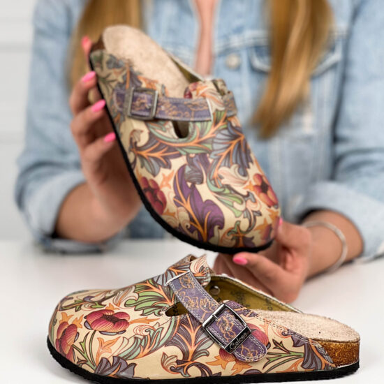 Alternative view of Ортопедични чехли Bouquet със стелка от естествена кожа 700183