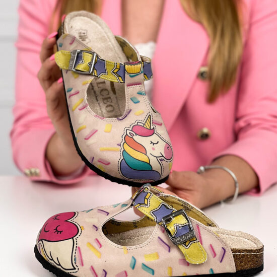 Alternative view of Ортопедични чехли Horn със стелка от естествена кожа 700187