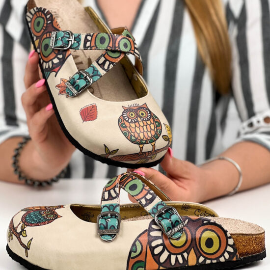 Alternative view of Ортопедични чехли Forest Bird със стелка от естествена кожа 700193