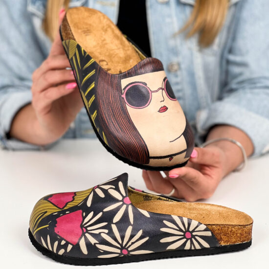 Alternative view of Ортопедични чехли Mrs. Flora със стелка от естествена кожа 700195