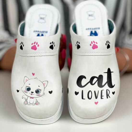 Alternative view of Дамско анатомично медицинско сабо Sweet Cat със стелка от естествена кожа 900013