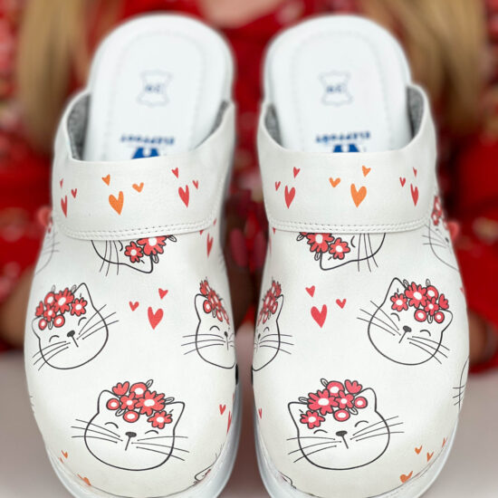 Alternative view of Дамско анатомично медицинско сабо Lovely със стелка от естествена кожа 900014