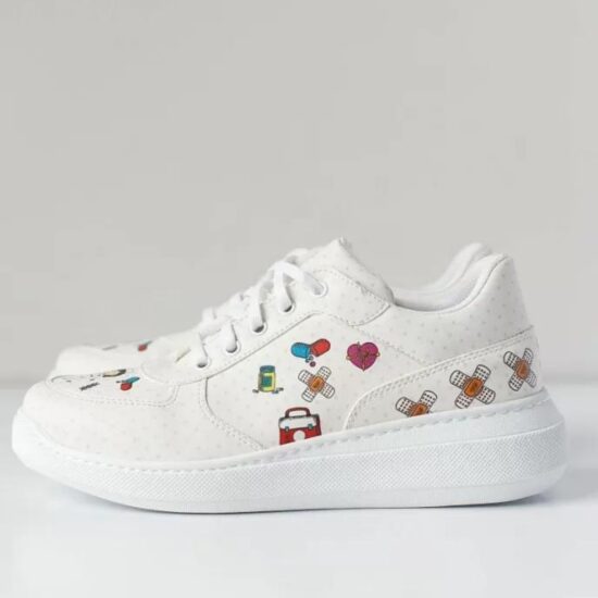 Работни маратонки Pharma с принт 600021 /