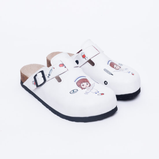 Alternative view of Ортопедични чехли със стелка от естествена кожа