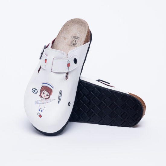 Medical Ортопедични чехли със стелка от естествена кожа /