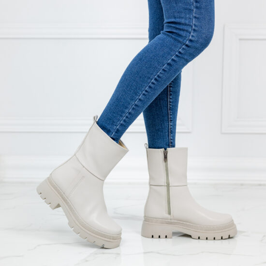 Сиви ежедневни дамски боти Ermete 10618 /