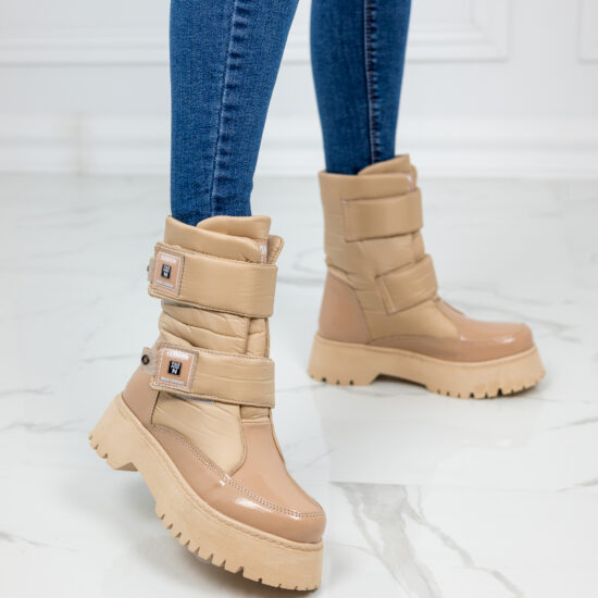 Alternative view of Дамски модерни бежови апрески Acqua 10651