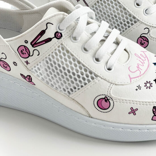 Alternative view of Медицински маратонки Toothgirl с отворена пета 600025