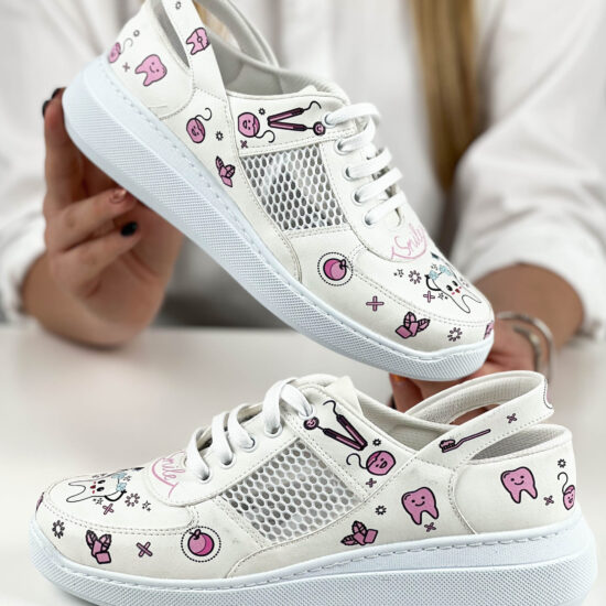 Медицински маратонки Toothgirl с отворена пета 600025 /