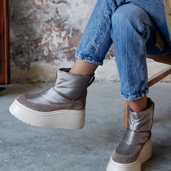 Alternative view of Дамски сиви апрески Stylish 10660