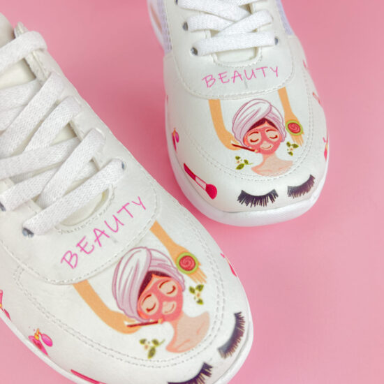 Работни обувки за козметици тип маратонки с въздушна камера /