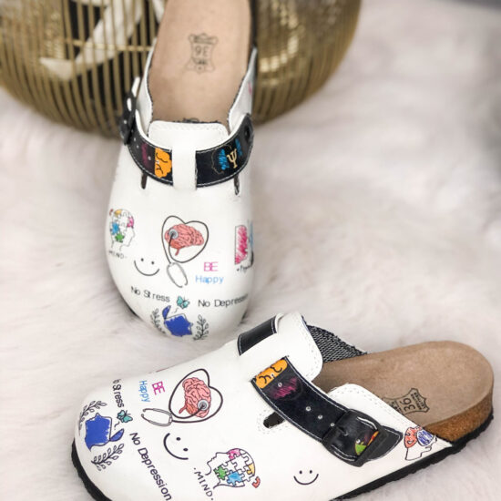 Alternative view of Ортопедични чехли със стелка от естествена кожа